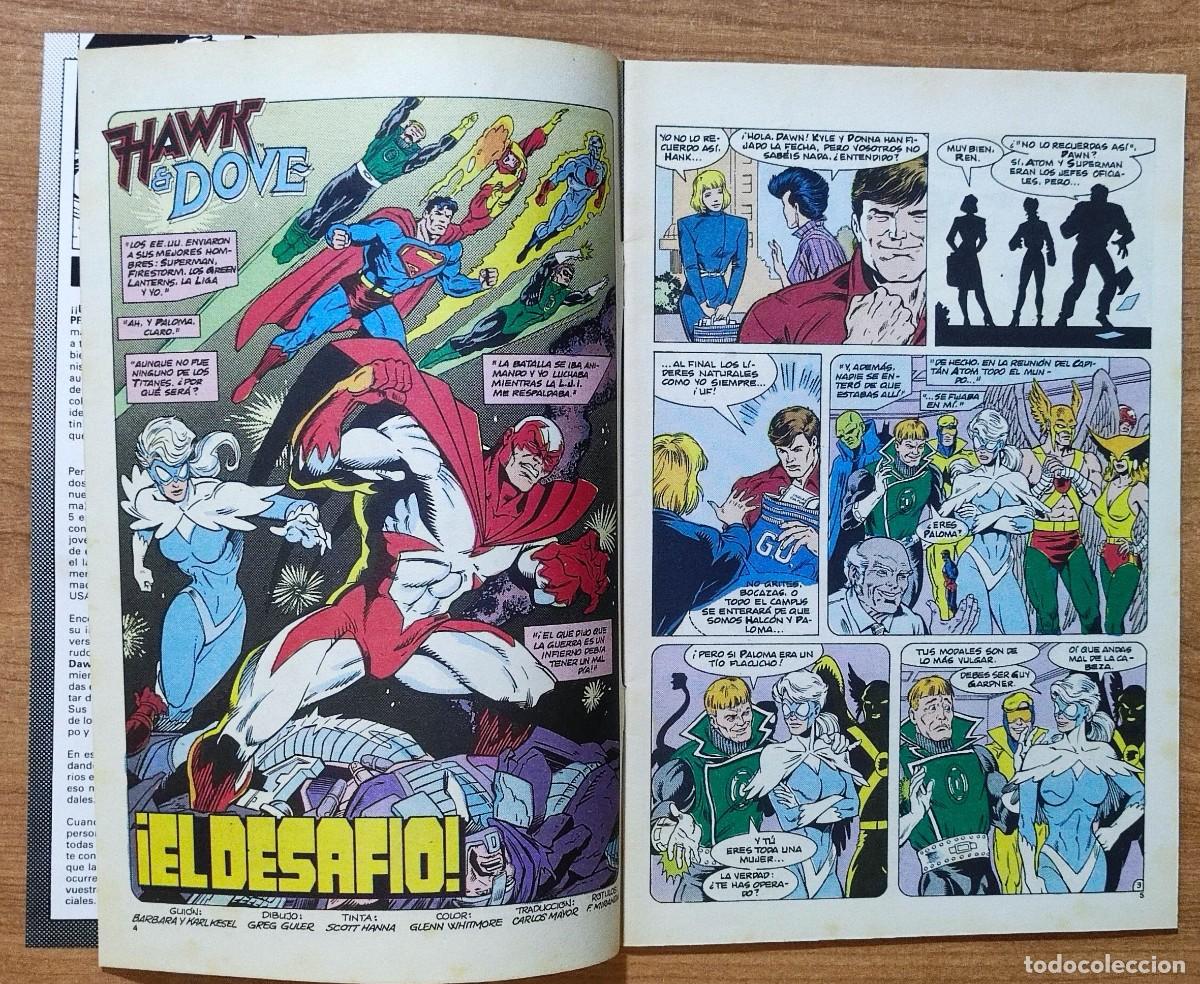 C&oacute;mics: DC PREMIERE N&ordm;1 HAWK & DOVE - DC EDICIONES ZINCO 1990. - Foto 6