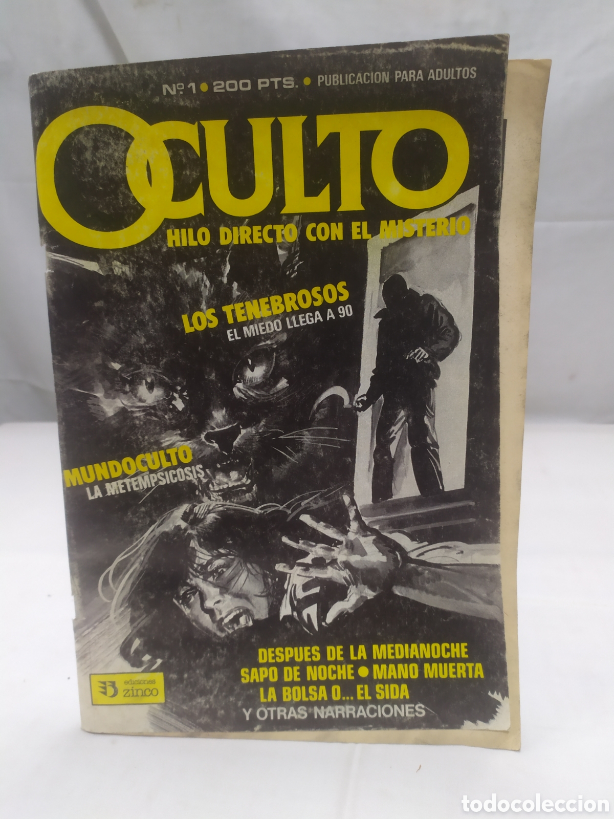 C&oacute;mics: Revista Oculto N&uacute;mero 1. Ediciones Zinco. - Foto 1