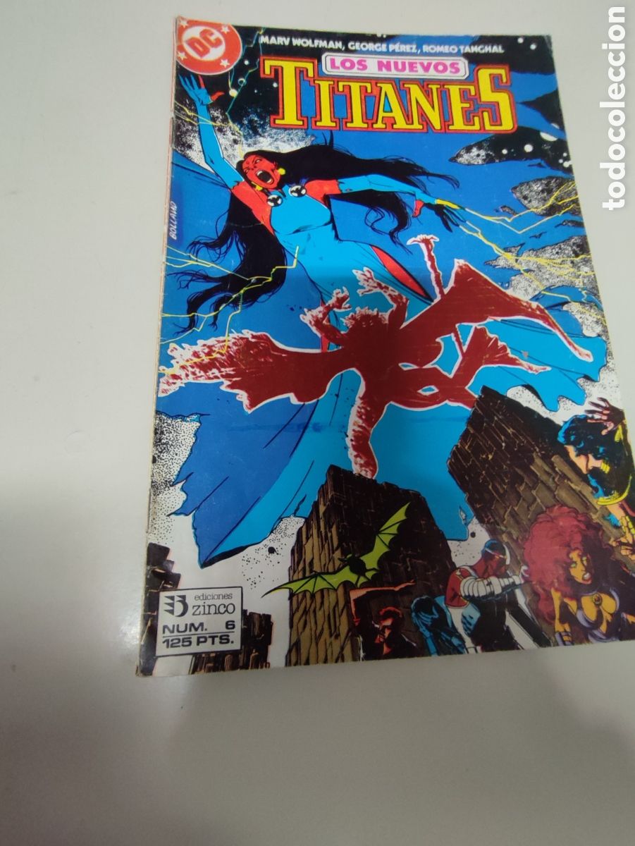 C&oacute;mics: Comic n&uacute;mero 6 de nuevos titanes. Ediciones Zinco - Foto 2