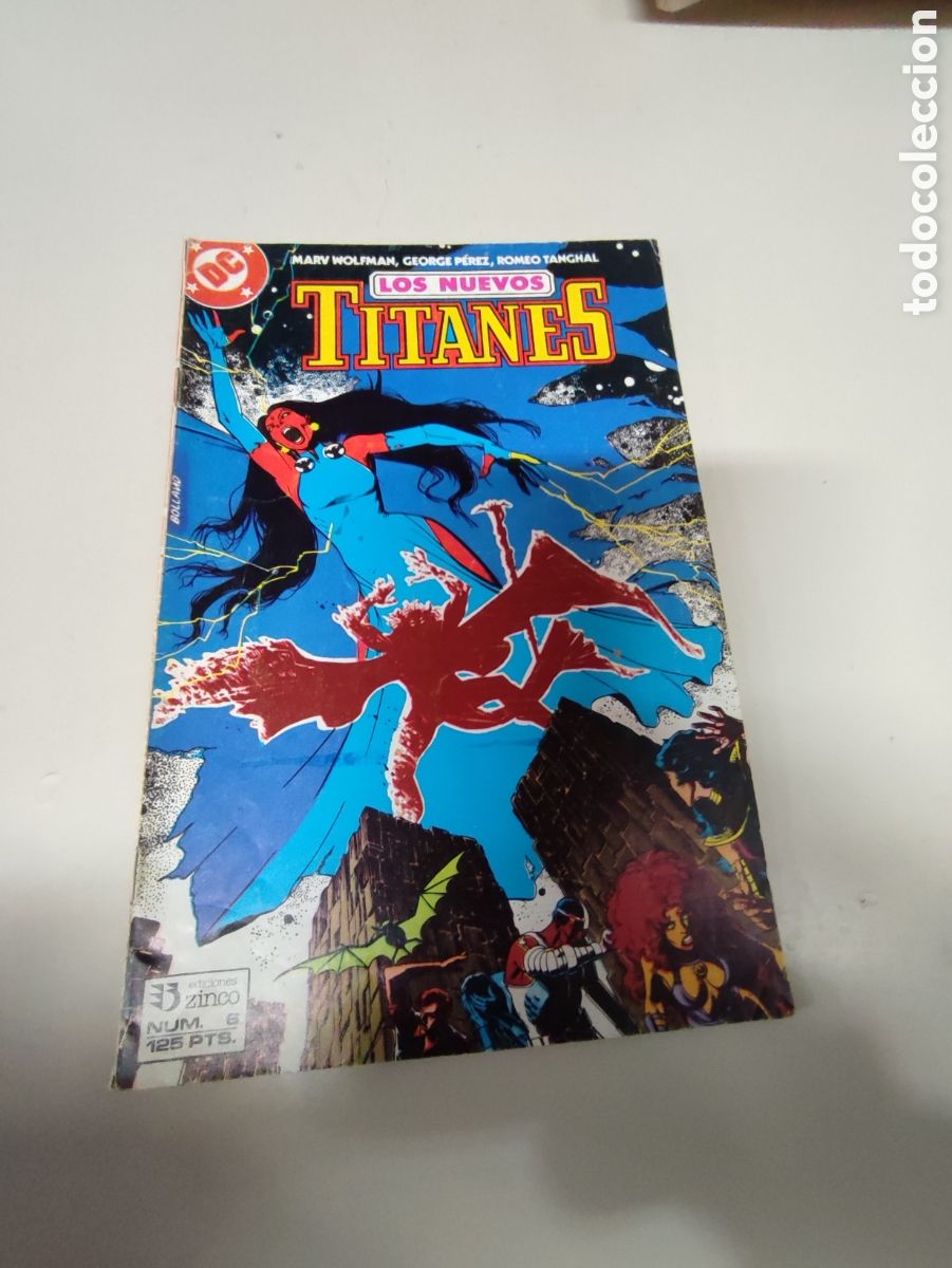 C&oacute;mics: Comic n&uacute;mero 6 de nuevos titanes. Ediciones Zinco - Foto 1