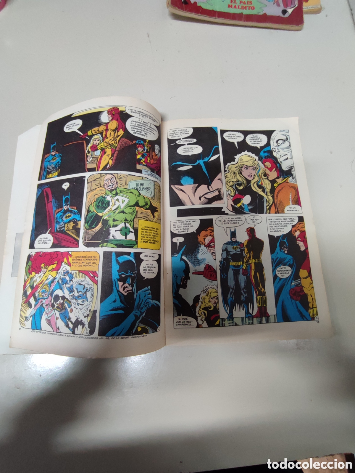 C&oacute;mics: Comic Batman y los Outsiders, n&uacute;mero 7 de ediciones Zinco. - Foto 3