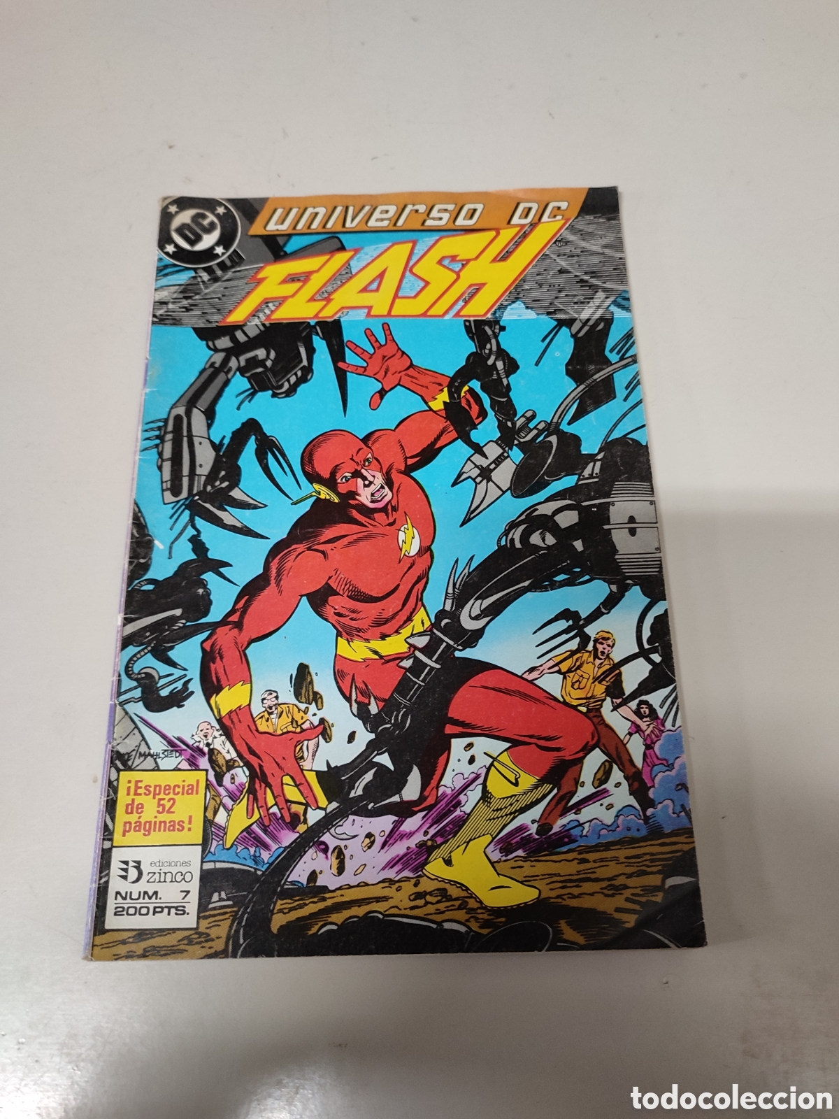 C&oacute;mics: Comic Flash, n&uacute;mero 7 de ediciones Zinco. - Foto 1