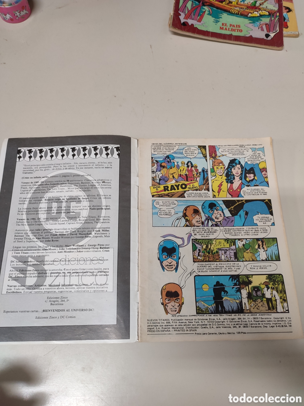 C&oacute;mics: Comic nuevos titanes, ediciones Zinco, n&uacute;mero 30 - Foto 3