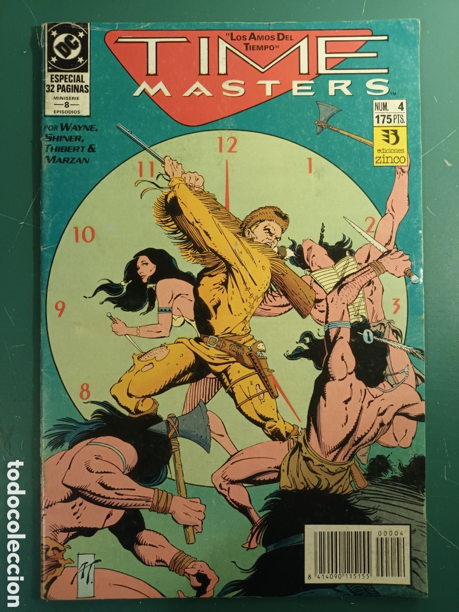C&oacute;mics: Los Amos Del Tiempo N&deg; 4 ZINCO - DC COMICS Time Masters - Foto 1