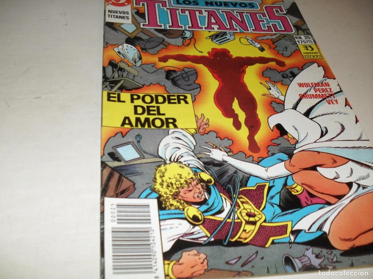 C&oacute;mics: LOS NUEVOS TITANES N&ordm;25 EL PODER DEL AMOR,(DE 41),ZINCO,1989.NUEVECITO. - Foto 1