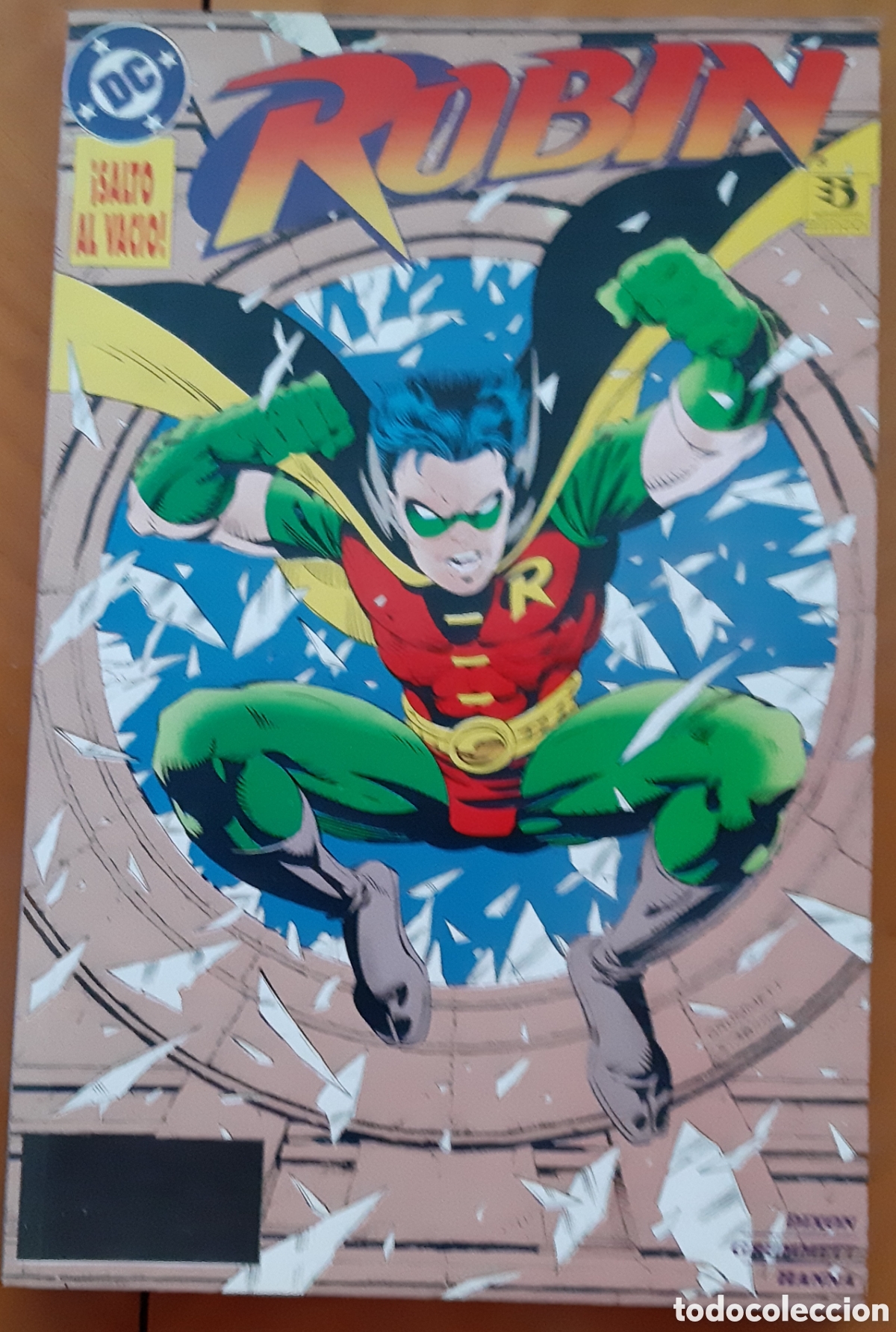 C&oacute;mics: Robin salto al vac&iacute;o. Zinco. A&ntilde;o 1994. Nuevo. - Foto 1