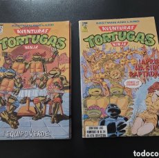 Cómics: RETAPADO AVENTURAS TORTUGAS NINJA N°3, RETAPADO TORTUGAS NINJA N°4 EDICIONES ZINCO EASTMAN AND LAIRD