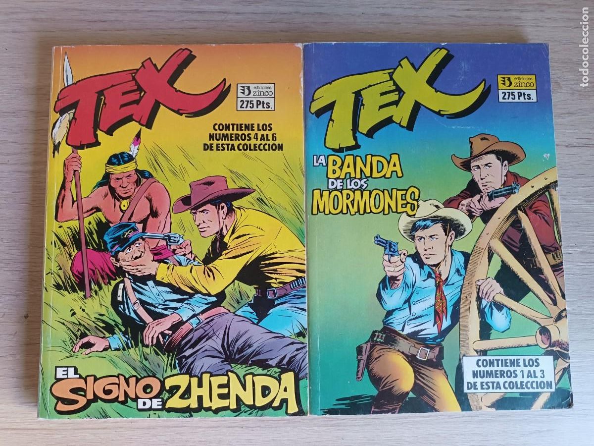 C&oacute;mics: TEX SEGUNDA SERIE COMPLETA ZINCO - Foto 1