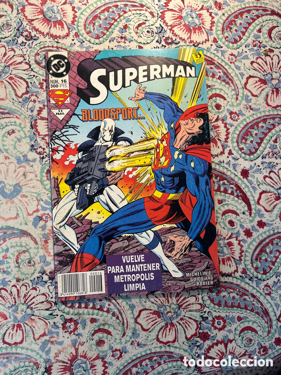 C&oacute;mics: SUPERMAN, N&Uacute;MERO 16, (EDICIONES ZINCO) - Foto 1