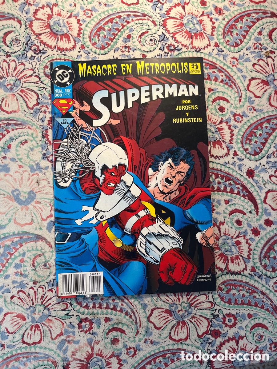 C&oacute;mics: SUPERMAN, N&Uacute;MERO 15, (EDICIONES ZINCO) - Foto 1
