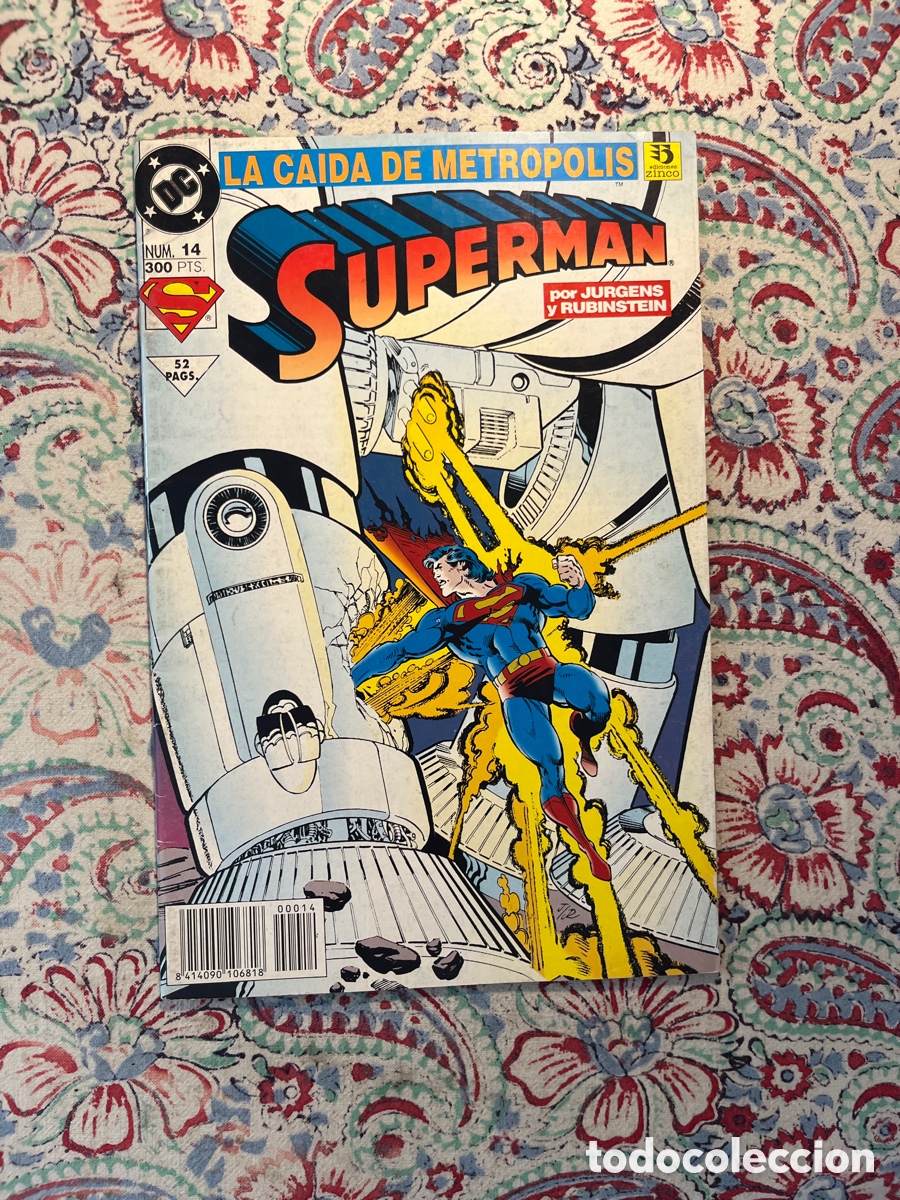 C&oacute;mics: SUPERMAN, N&Uacute;MERO 14, (EDICIONES ZINCO) - Foto 1