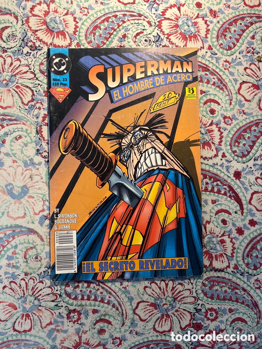 C&oacute;mics: SUPERMAN, N&Uacute;MERO 33, (EDICIONES ZINCO) - Foto 1