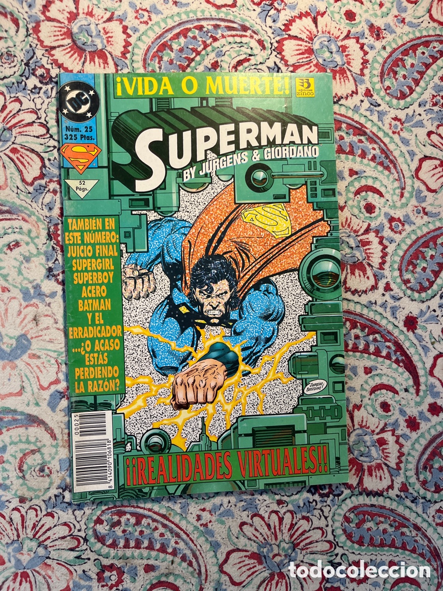C&oacute;mics: SUPERMAN, N&Uacute;MERO 25, (EDICIONES ZINCO) - Foto 1