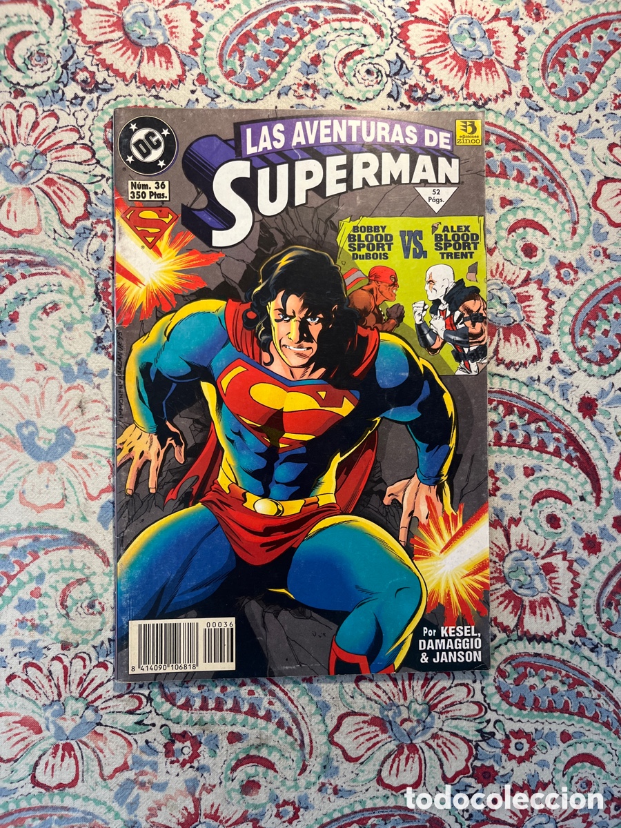 C&oacute;mics: SUPERMAN, N&Uacute;MERO 36, (EDICIONES ZINCO) - Foto 1