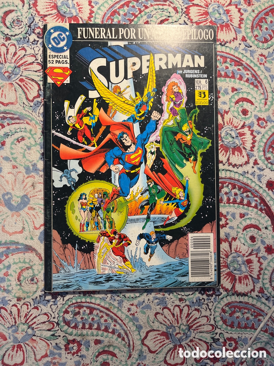 C&oacute;mics: SUPERMAN, N&Uacute;MERO 6, (EDICIONES ZINCO) - Foto 1
