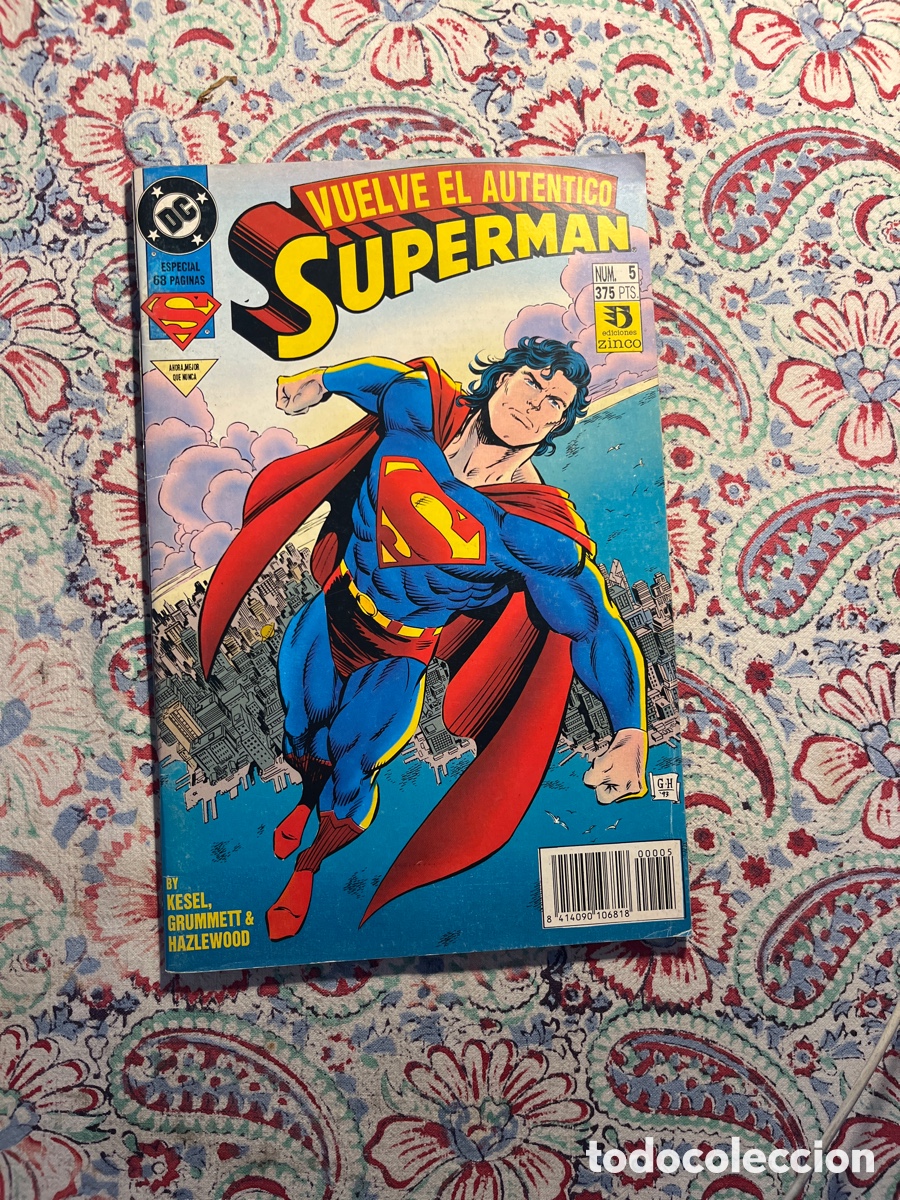 C&oacute;mics: SUPERMAN, N&Uacute;MERO 5, (EDICIONES ZINCO) - Foto 1