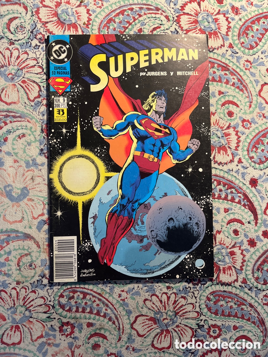 C&oacute;mics: SUPERMAN, N&Uacute;MERO 9, (EDICIONES ZINCO) - Foto 1