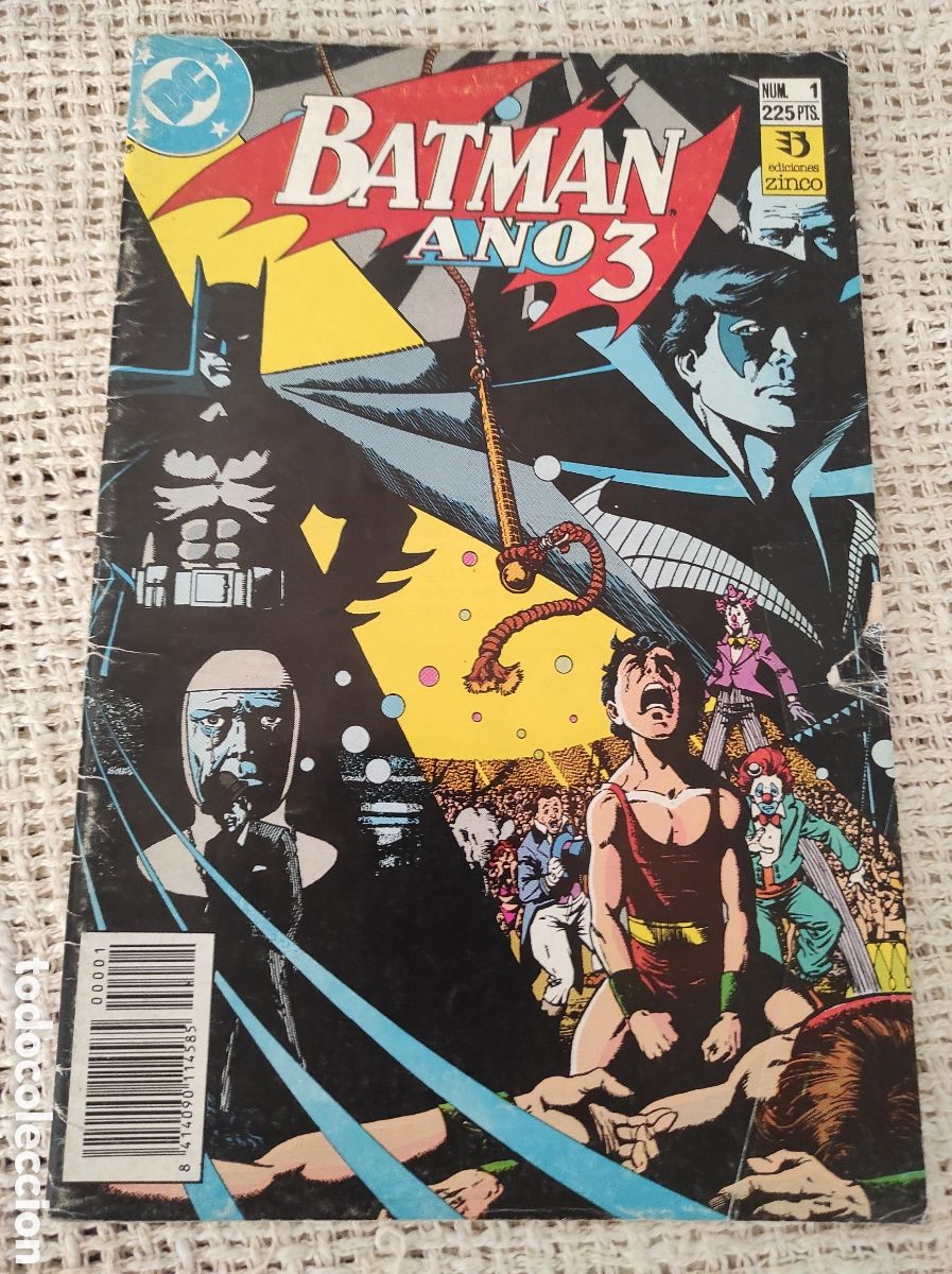 C&oacute;mics: BATMAN A&Ntilde;O 3 N&ordm; 1 -ED. DC COMICS ZINCO - Foto 1