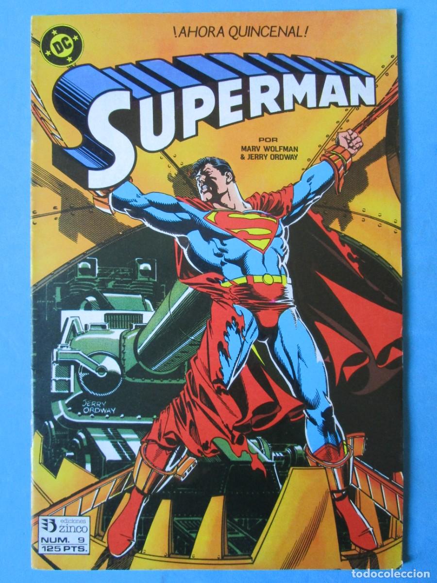 C&oacute;mics: SUPERMAN - VOL. 2 N&ordm; 9 - DC ZINCO - 1987 - Foto 1
