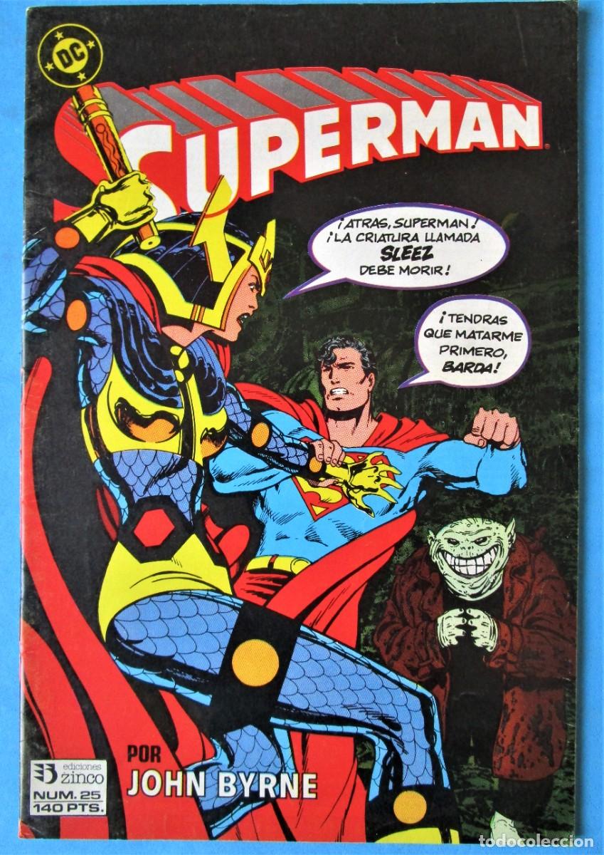 C&oacute;mics: SUPERMAN - VOL. 2 N&ordm; 25 - DC ZINCO - 1987 - Foto 1
