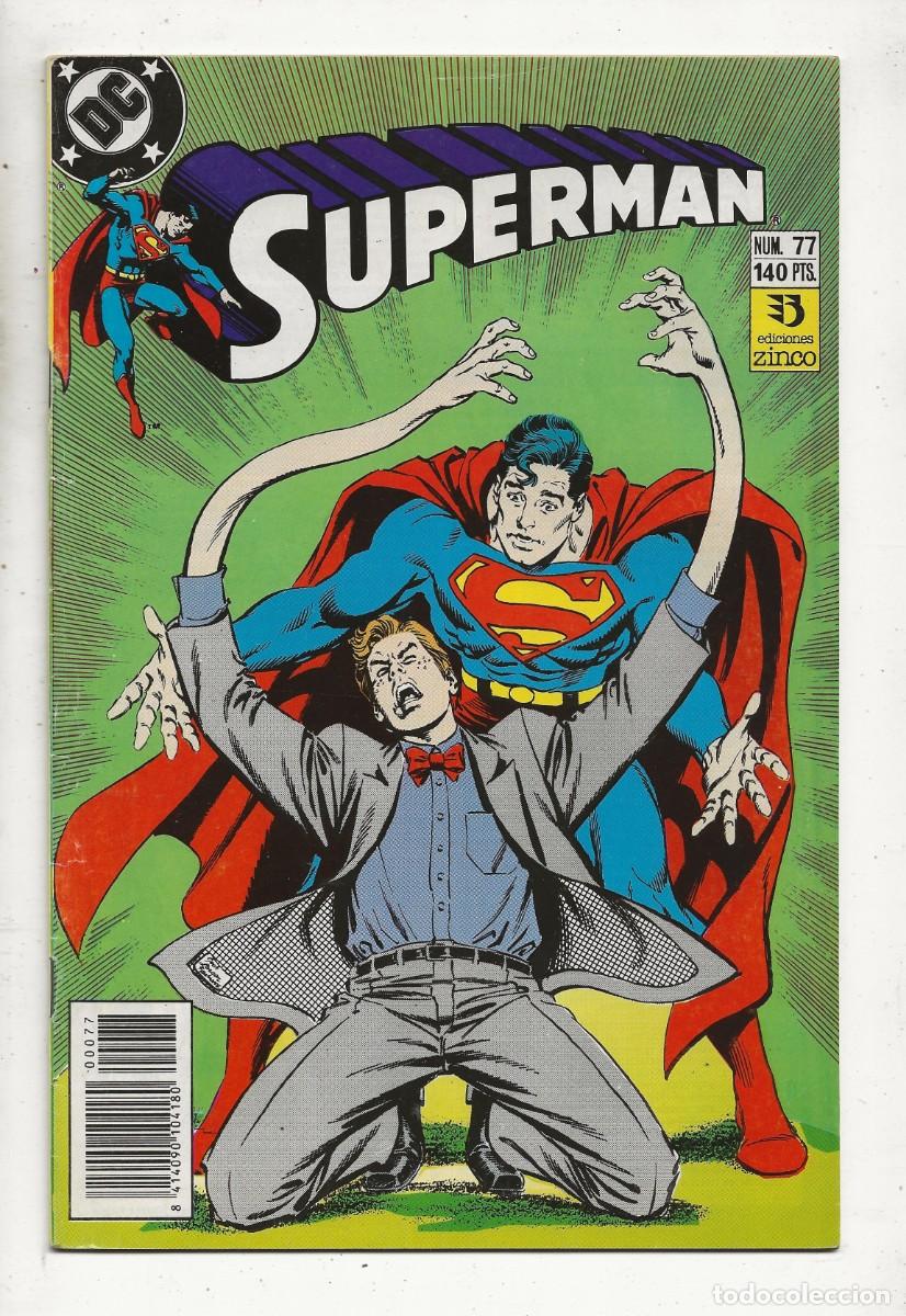 C&oacute;mics: SUPERMAN - VOL. 2 N&ordm; 77 - DC ZINCO - 1987 - Foto 1