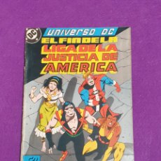 Cómics: DC CÓMIC - EDICIONES ZINCO - EL FIN DE LA LIGA DE LA JUSTICIA DE AMÉRICA, PRIMERA PARTE. Lote 395302094