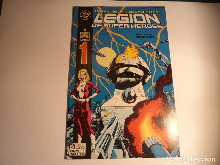 C&oacute;mics: Legion de Super-Heroes. N&deg;1. Zinco. (Ref. 08) - Foto 1