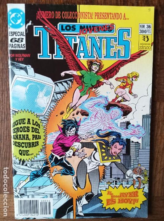 Comics: LOS NUEVOS TITANES N&ordm; 36 - 2&ordf; SERIE ZINCO DC COMICS -