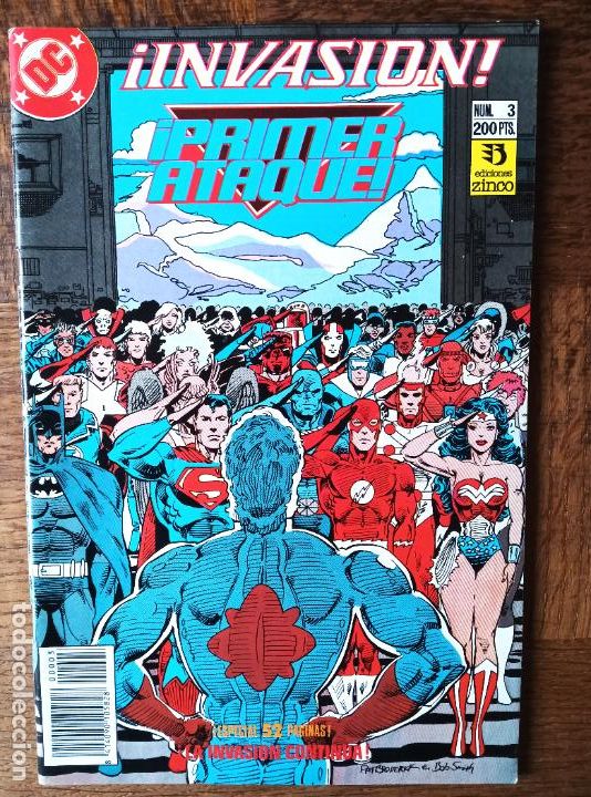 C&oacute;mics: INVASION N&ordm; 3 - 52PGNAS- DC COMICS ZINCO - Foto 1