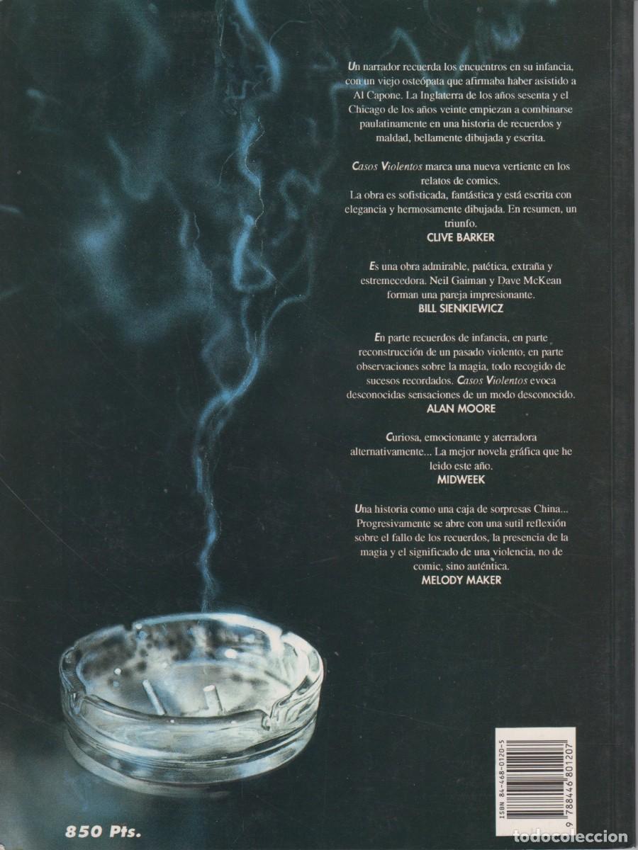 C&oacute;mics: CASOS VIOLENTOS, DE NEIL GAIMAN Y DAVE McKEAN - Foto 2