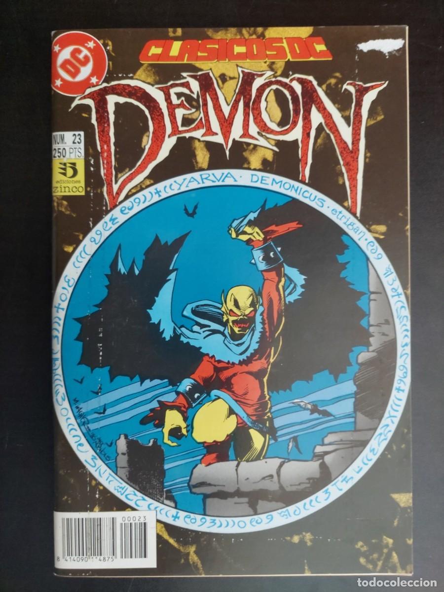 C&oacute;mics: Cl&aacute;sicos DC - Demon n&ordm; 23 - DC - Ediciones Zinco - A&ntilde;o 1990 - Foto 1