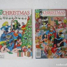 Cómics: CHRISTMAS CON LOS SUPER HEROES - NUMEROS 1 Y 2 - ED. ZINCO. Lote 399401919