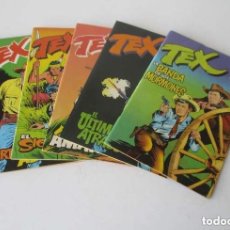 Cómics: TEX - Nº: 1, 2, 3, 4 Y 5. Lote 399409184