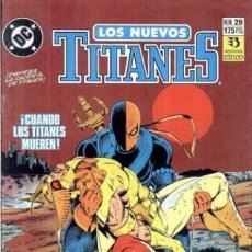 Cómics: LOS NUEVOS TITANES-ZINCO- Nº 29 -¡MUERTE DE UN HÉROE!-1991-WOLFMAN-GRUMMETT-CASI BUENO-LEA-8515. Lote 399715794