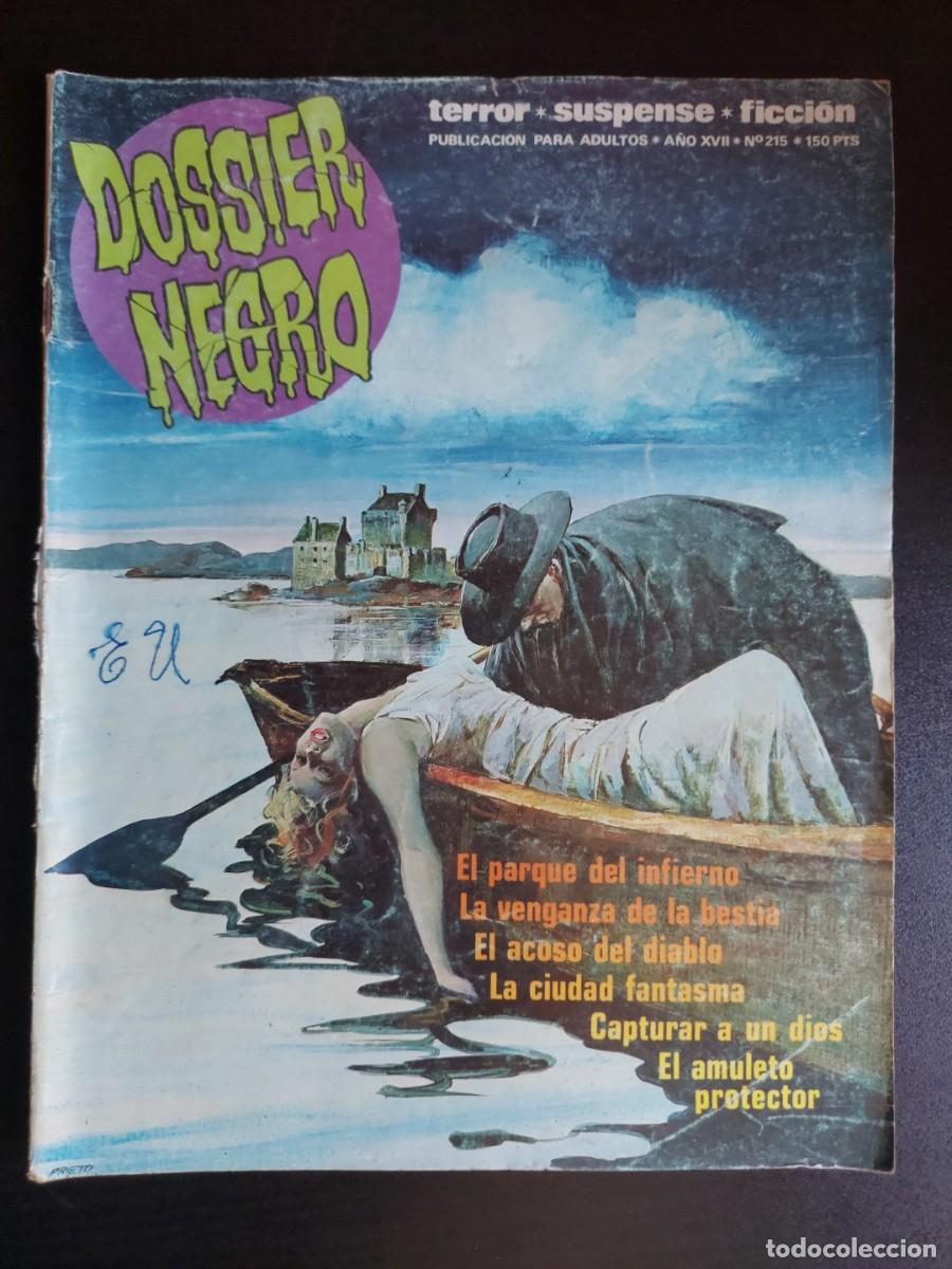 C&oacute;mics: Dossier Negro n&ordm; 215 - Ediciones Zinco - 1988 - Foto 1
