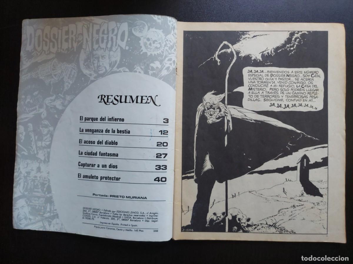 C&oacute;mics: Dossier Negro n&ordm; 215 - Ediciones Zinco - 1988 - Foto 6