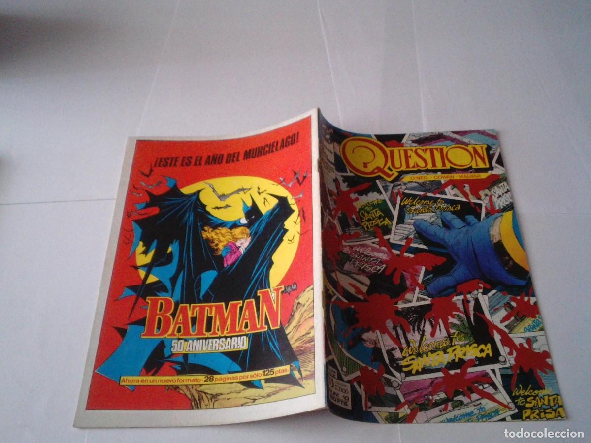 C&oacute;mics: QUESTION - NUMERO 10 - EDICIONES ZINCO - BUEN ESTADO - GORBAUD - CJ 171 - Foto 2