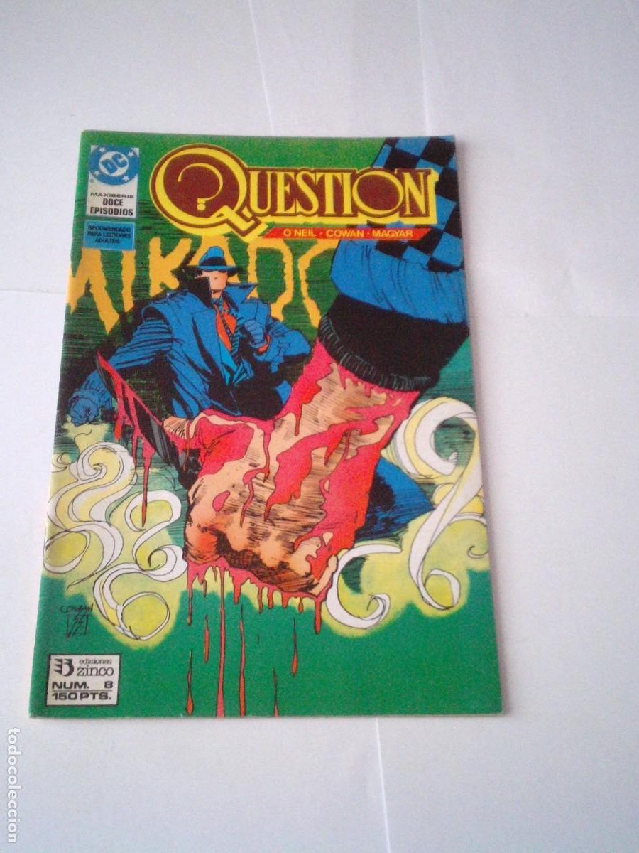 C&oacute;mics: QUESTION - NUMERO 8 - EDICIONES ZINCO - BUEN ESTADO - GORBAUD - CJ 171 - Foto 1