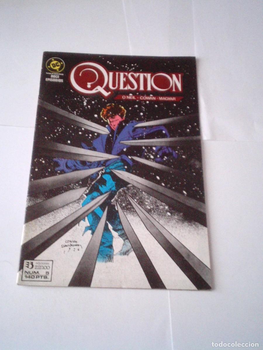 C&oacute;mics: QUESTION - NUMERO 5 - EDICIONES ZINCO - BUEN ESTADO - GORBAUD - CJ 171 - Foto 1