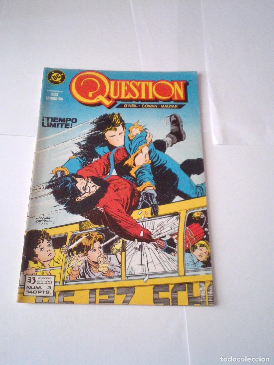 C&oacute;mics: QUESTION - NUMERO 3 - EDICIONES ZINCO - BUEN ESTADO - GORBAUD - CJ 171 - Foto 1