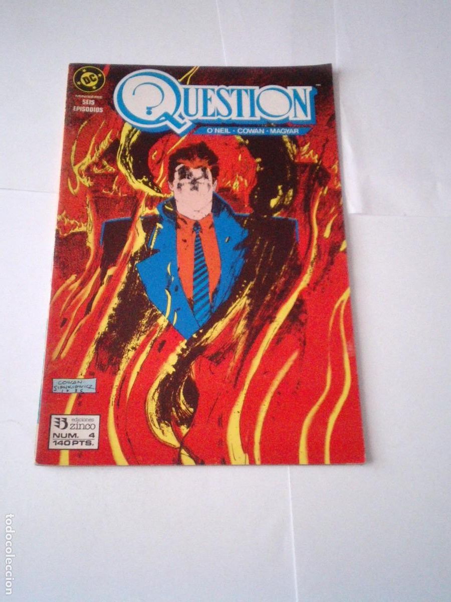 C&oacute;mics: QUESTION - NUMERO 4 - EDICIONES ZINCO - BUEN ESTADO - GORBAUD - CJ 171 - Foto 1