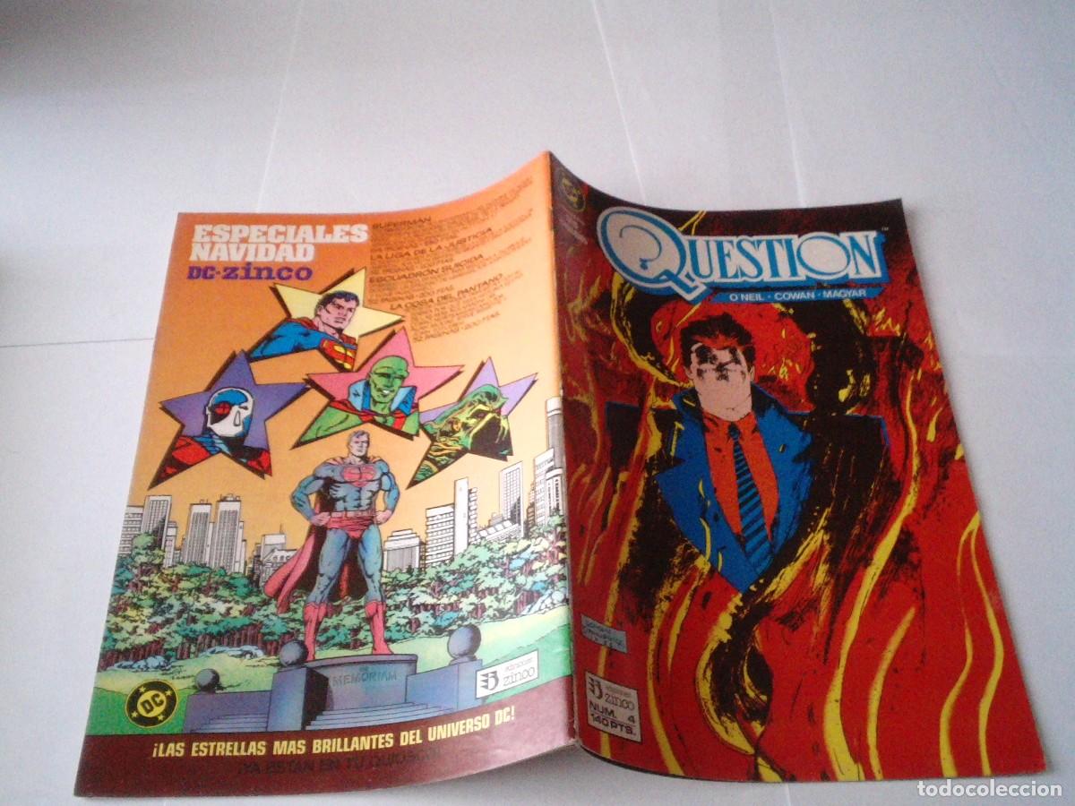 C&oacute;mics: QUESTION - NUMERO 4 - EDICIONES ZINCO - BUEN ESTADO - GORBAUD - CJ 171 - Foto 2