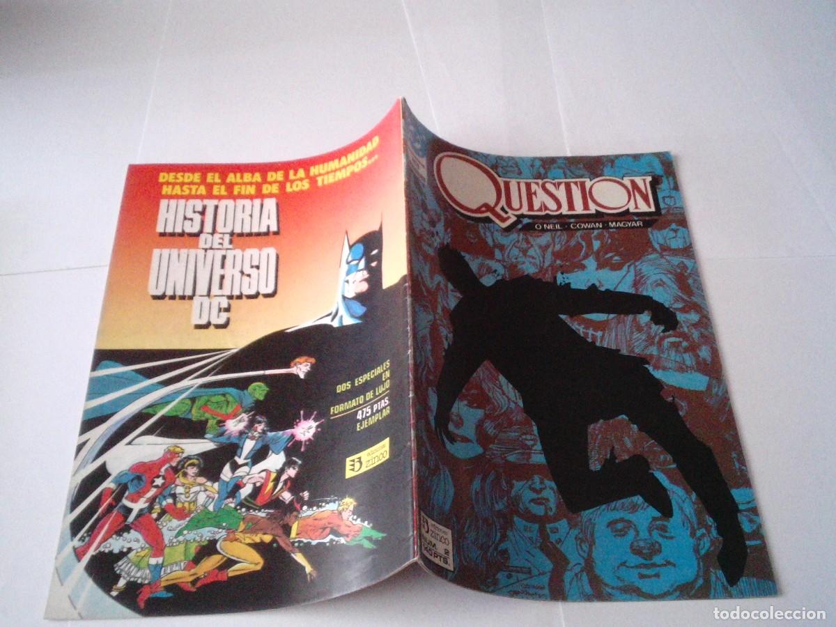 C&oacute;mics: QUESTION - NUMERO 2 - EDICIONES ZINCO - BUEN ESTADO - GORBAUD - CJ 171 - Foto 2