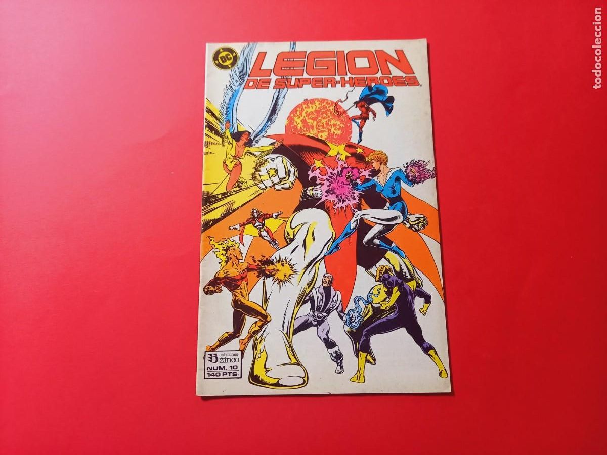 C&oacute;mics: Legion de Super-Heroes N&ordm; 10 Zinco 1987 Ref C8 - Foto 1