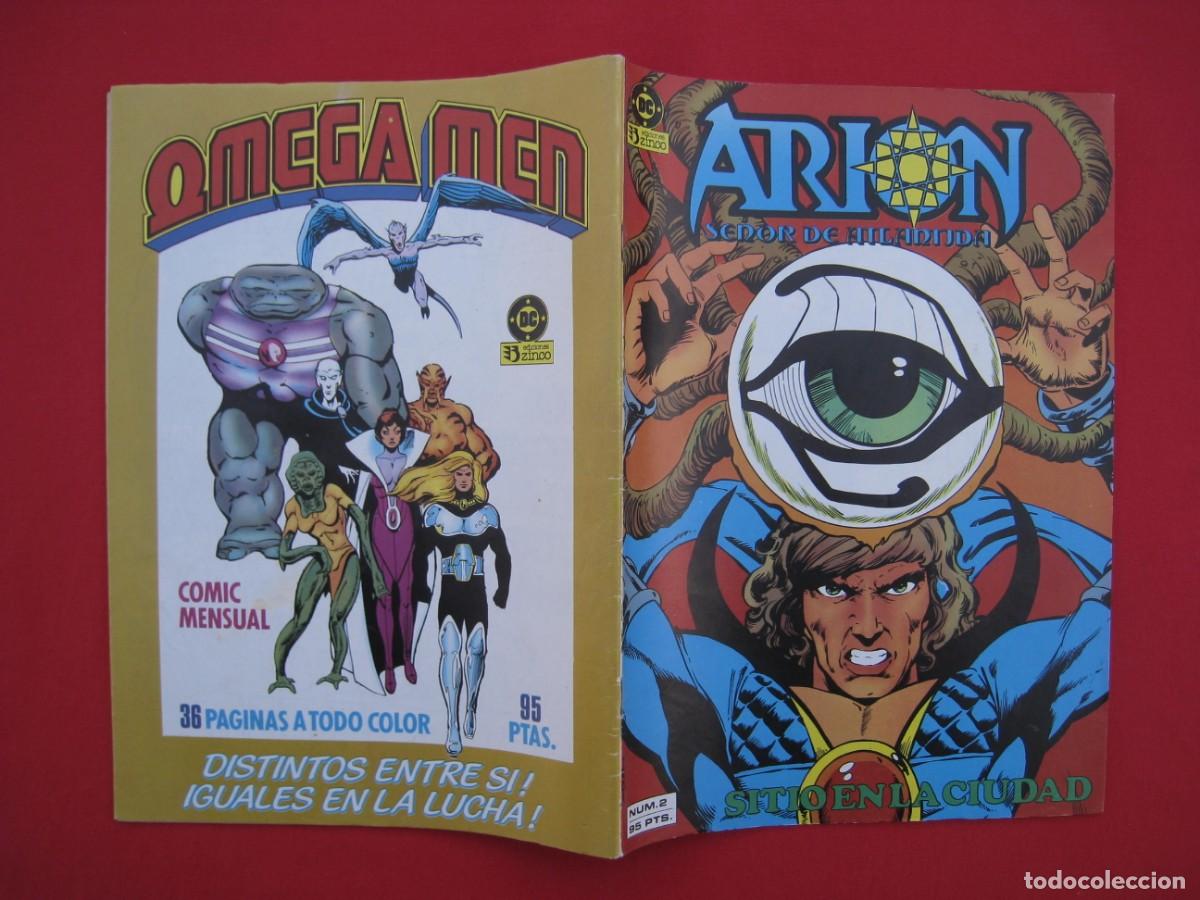 C&oacute;mics: ARION - SE&Ntilde;OR DE ATLANTIDA - N&ordm; 2 - EDICIONES ZINCO. - Foto 2