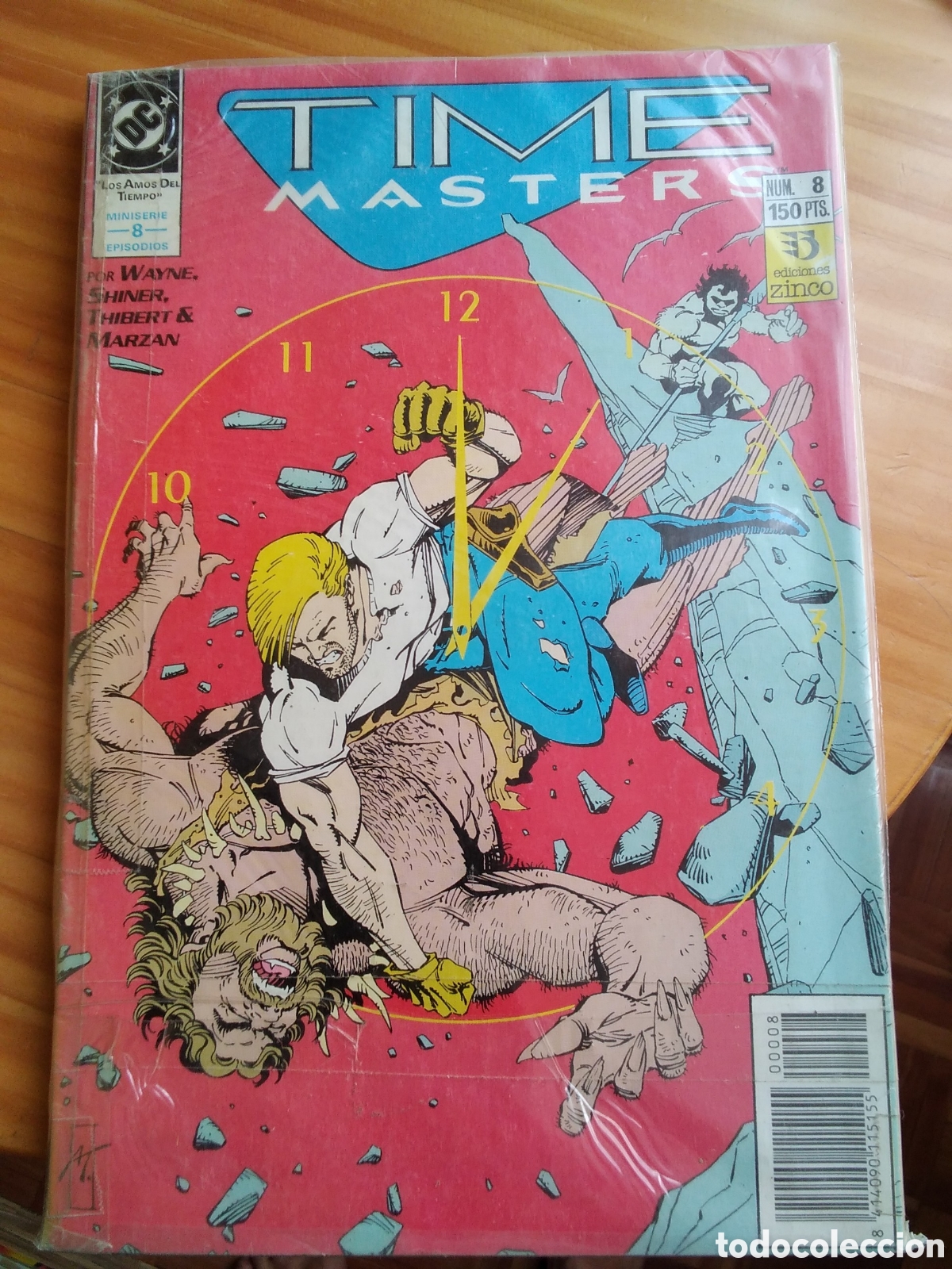 C&oacute;mics: Time m&aacute;sters zinco comic colecci&oacute;n completa 8 numeros - Foto 2