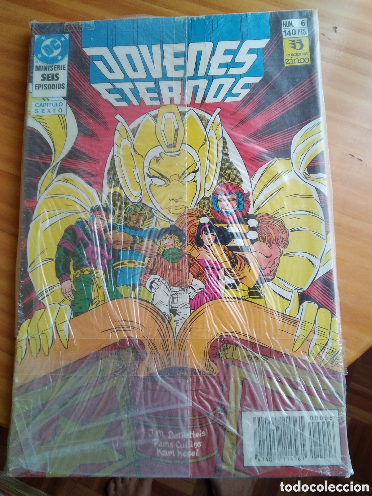 C&oacute;mics: J&oacute;venes eternos zinco comic colecci&oacute;n completa 6 numeros - Foto 2