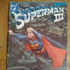 Cómics: SUPERMAN III. FIEL ADAPTACIÓN DEL FILM PORTADA ALTERNATIVA ZINCO 1983. Lote 403116894