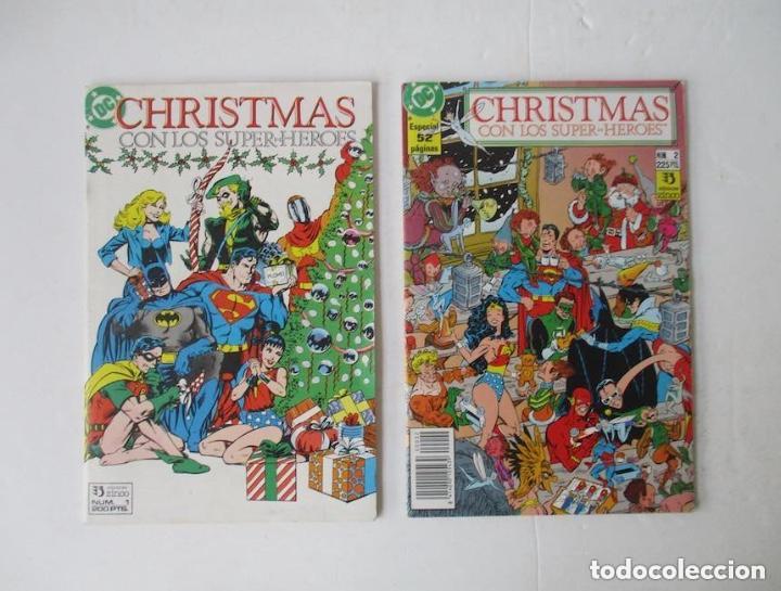 C&oacute;mics: CHRISTMAS CON LOS SUPER HEROES - NUMEROS 1 Y 2 - ED. ZINCO - Foto 1
