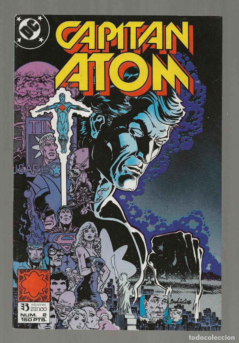 C&oacute;mics: CAPITAN ATOM N&ordm; 2 - ZINCO 1989 EXCELENTE ESTADO - Foto 1